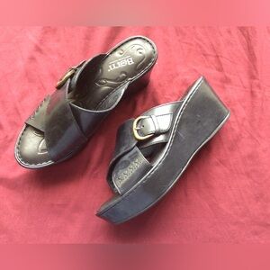 Born wedge heel sandals